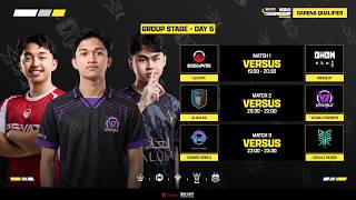 COD M Garena Qualifier 2026 GROUP STAGE - DAY 5