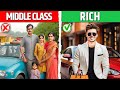 AVOID THESE 5 MIDDLE CLASS MISTAKES | RICH  MINDSET VS POOR MINDSET | अमीर vs गरीब