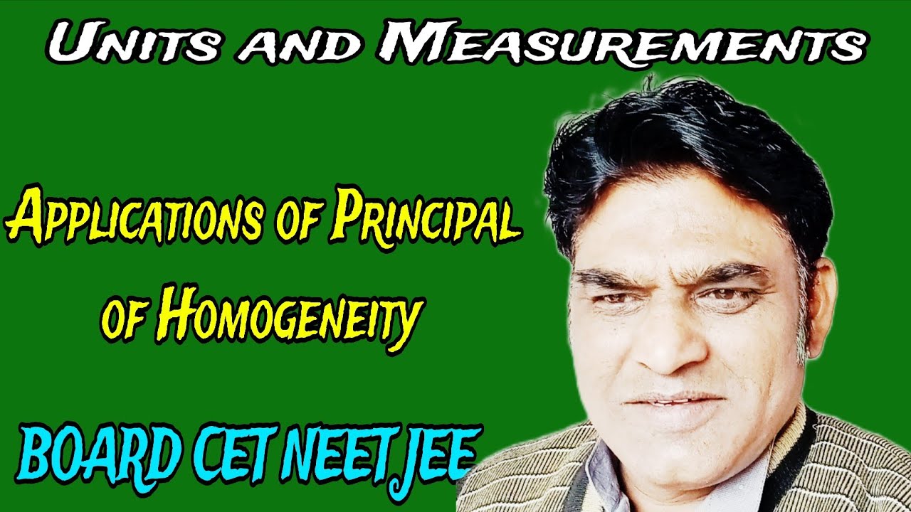 ✍️Lecture 08//Applications of Principle of Homogeneity | JEE & NEET | Dimensional Analysis Tricks