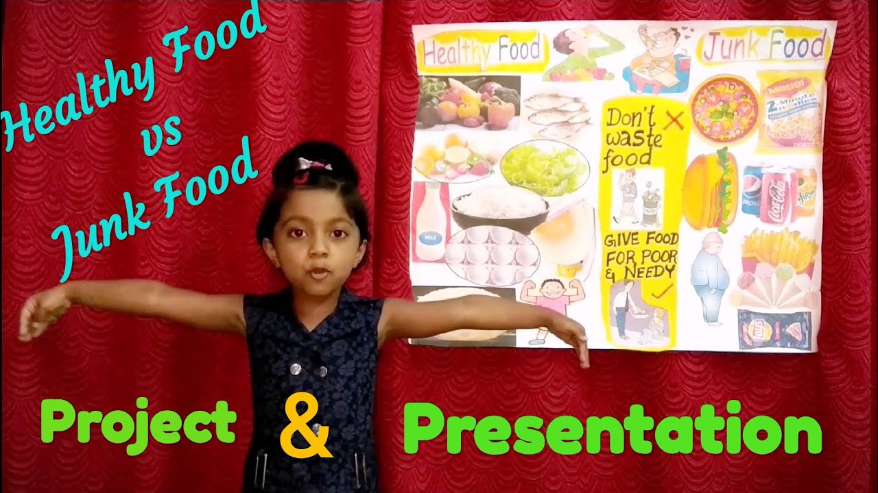 healthy food and junk food essay for kindergarten