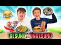 💐 GESUND vs. UNGESUND 🍔 (Essen Challenge) mit Smiley