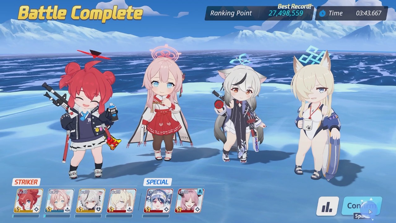 [Blue Archive] Total Assault Geburah Insane (1 Team, No Limited Students)