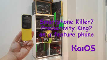 KaiOS : The 3rd Mobile OS Challenger (Feat. Nokia 8110 4G Unboxing)