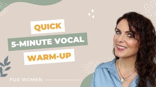 fast singing vocal warm up
