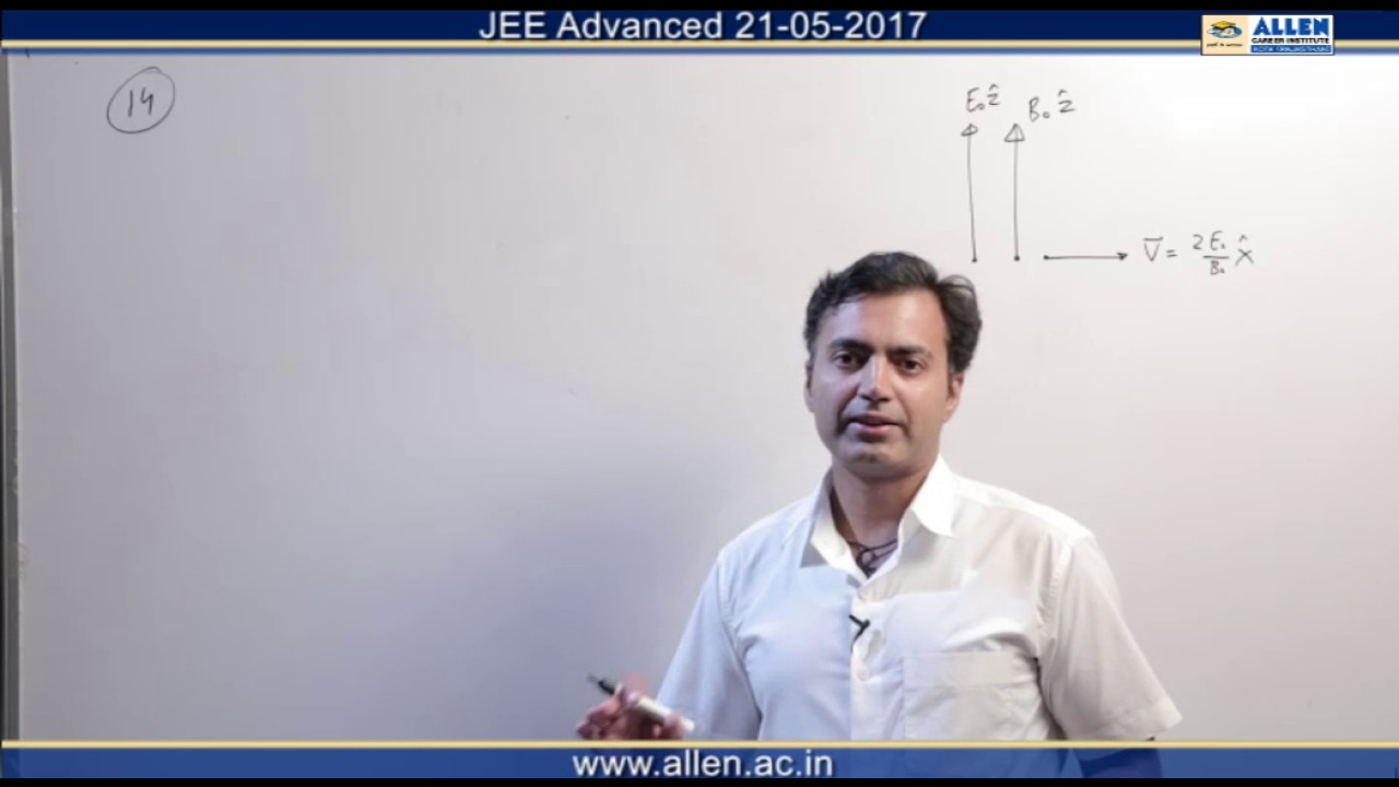 JEE Advanced 2017 Physics Solution Q. 13, 14, 15 (Paper-1) Code-9 neet coaching in indore