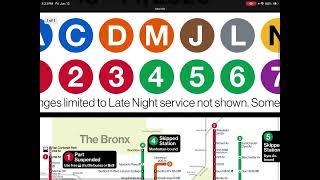 MTA Weekend Service Changes. June 13-14 2026. Finally the Staten Island Railway.