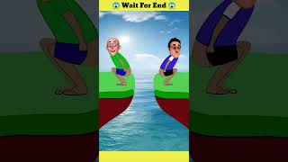 Wait For End 😱 Motu Patlu Potty Video #short #shorts