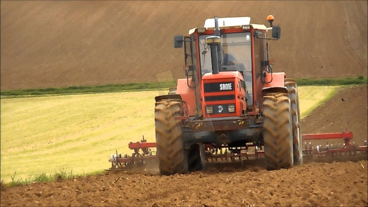 Soil préparation 2015 || Préparation des terres 2015 SAME LASER 150