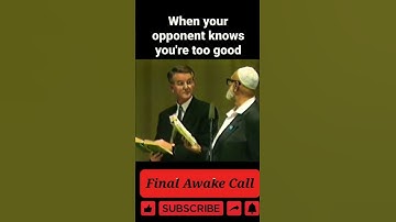 When Ahmed Deedat made the pastor speechless ! #ahmeddeedat #christianity #bible #shorts #shortsfeed