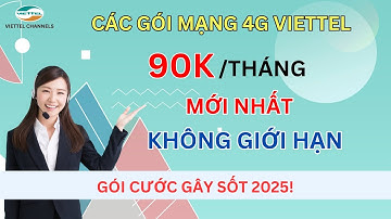 Các Gói Mạng 4G Viettel 1 Tháng 90K Mới Nhất Không Giới Hạn – Giải Mã Gói Cước Gây Sốt 2025! #tintuc
