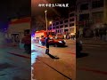 中國柳州市發生5.2級地震後，一棟建築物倒塌。