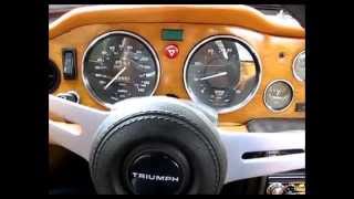 Enjoy a 1973 Triumph TR6 Test Drive in Sonoma Wine Country