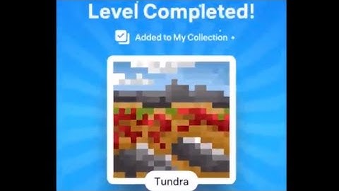 Nonogram Expert Level - Tundra