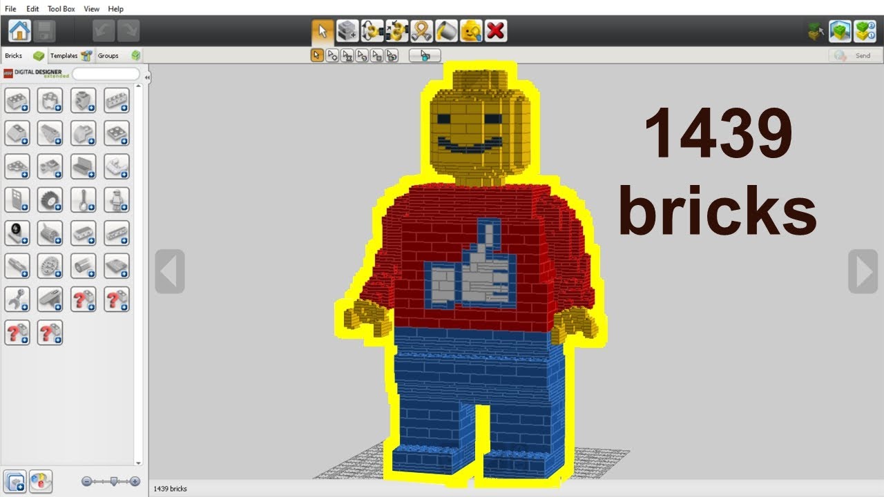 lego digital designer minifigures