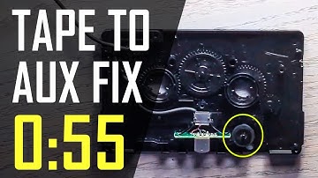 How to: Fix a Car Cassette Adapter