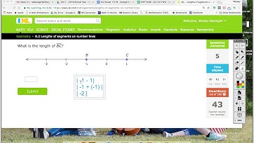 Lengths of Segments on Number Line