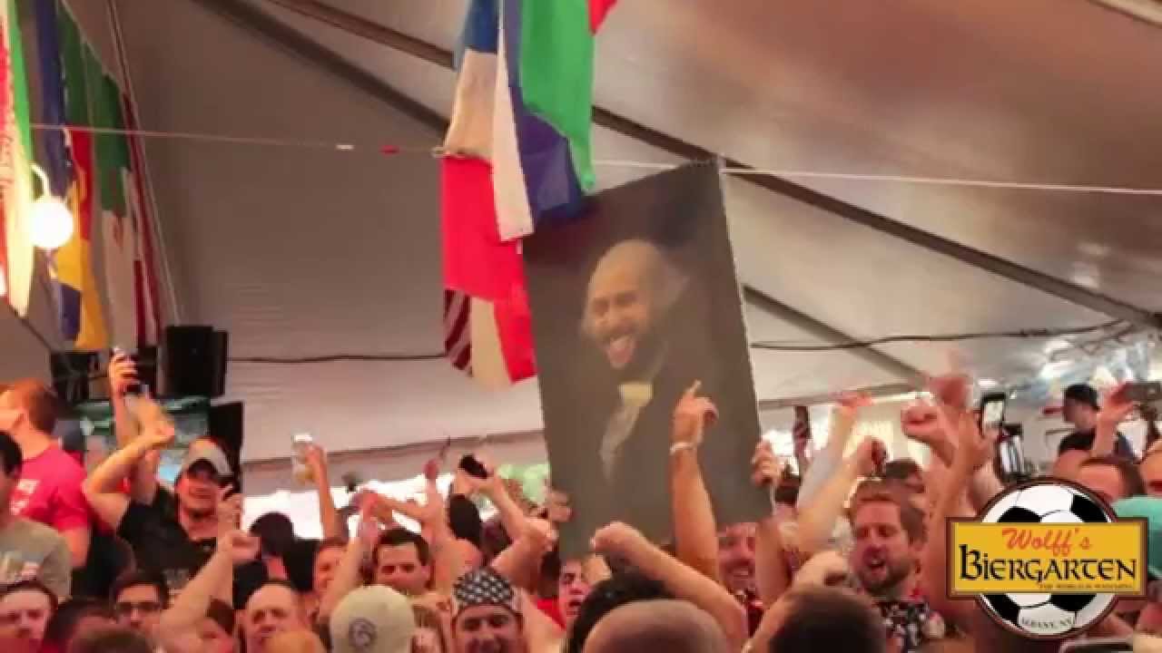 USA v. Ghana John Brooks Goal Reaction YouTube