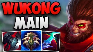 CHALLENGER WUKONG TOP MAIN DOMINATING WITH BUFFED WUKONG! | CHALLENGER WUKONG TOP GAMEPLAY | 14.4