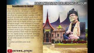 pasambahan makan  Angku Yus Dt.Parpatiah dan Teks .Part 4