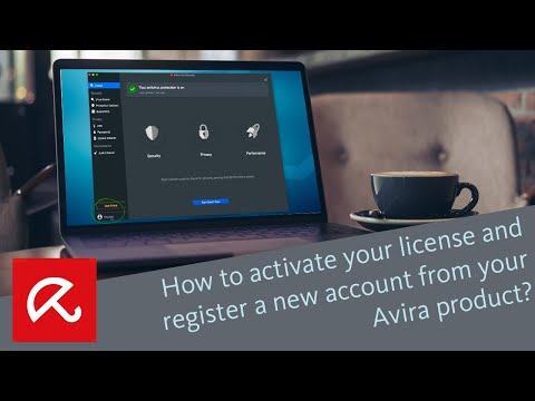 How to activate your license and register a new account from your Avira product?