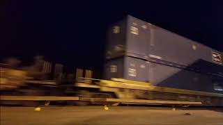 KCS #4672 Leads North Bound Intermodal Train