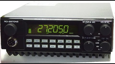 Ranger RCI-2970N2 Tune-up Report