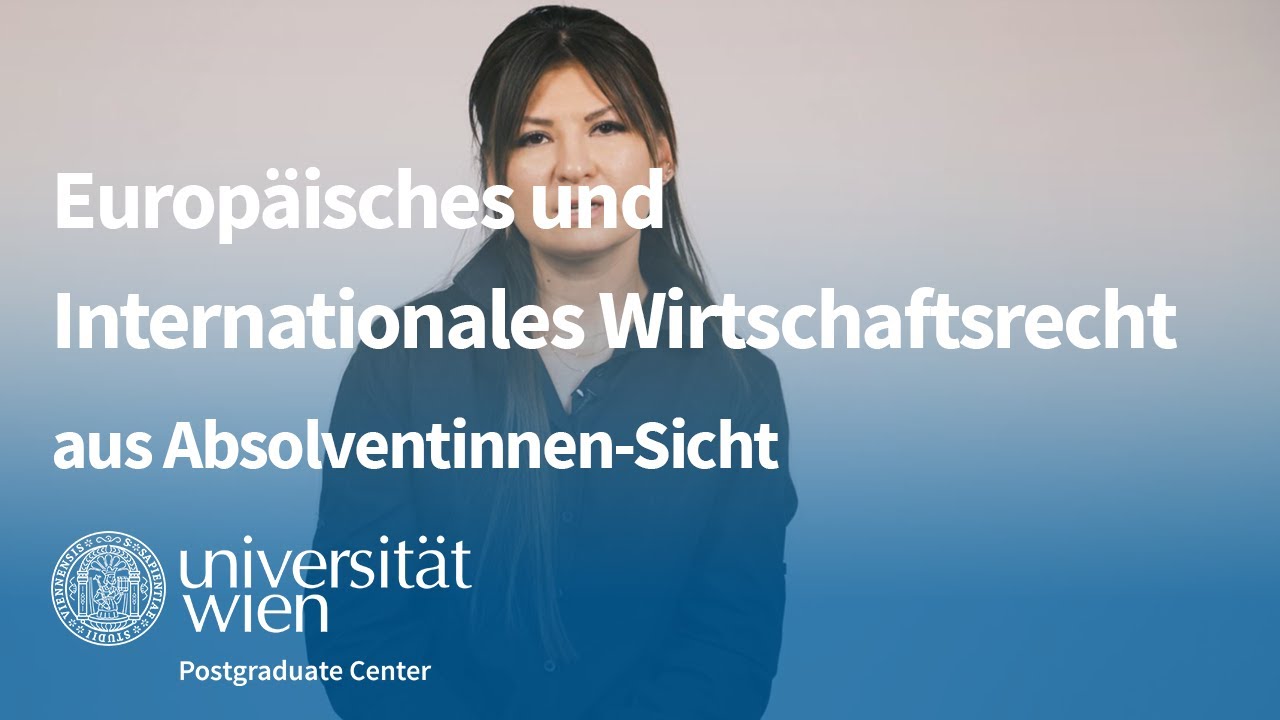 Masterprogramm "Europäisches und Internationales Wirtschaftsrecht" aus ...