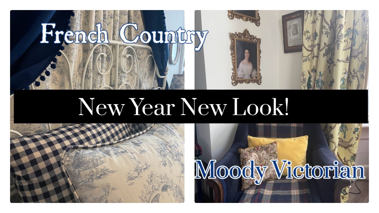 Новый образ на Новый год | Мрачные преображения в викторианском и французском деревенском стиле #...