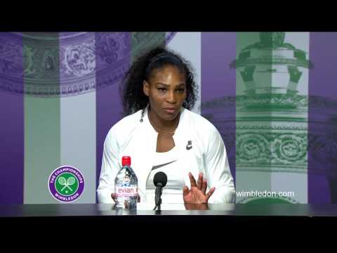 Serena Williams second round press conference