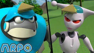 Battle of the Bots!!! | Arpo the Robot | Funny Cartoons for Kids | @ARPOTheRobot