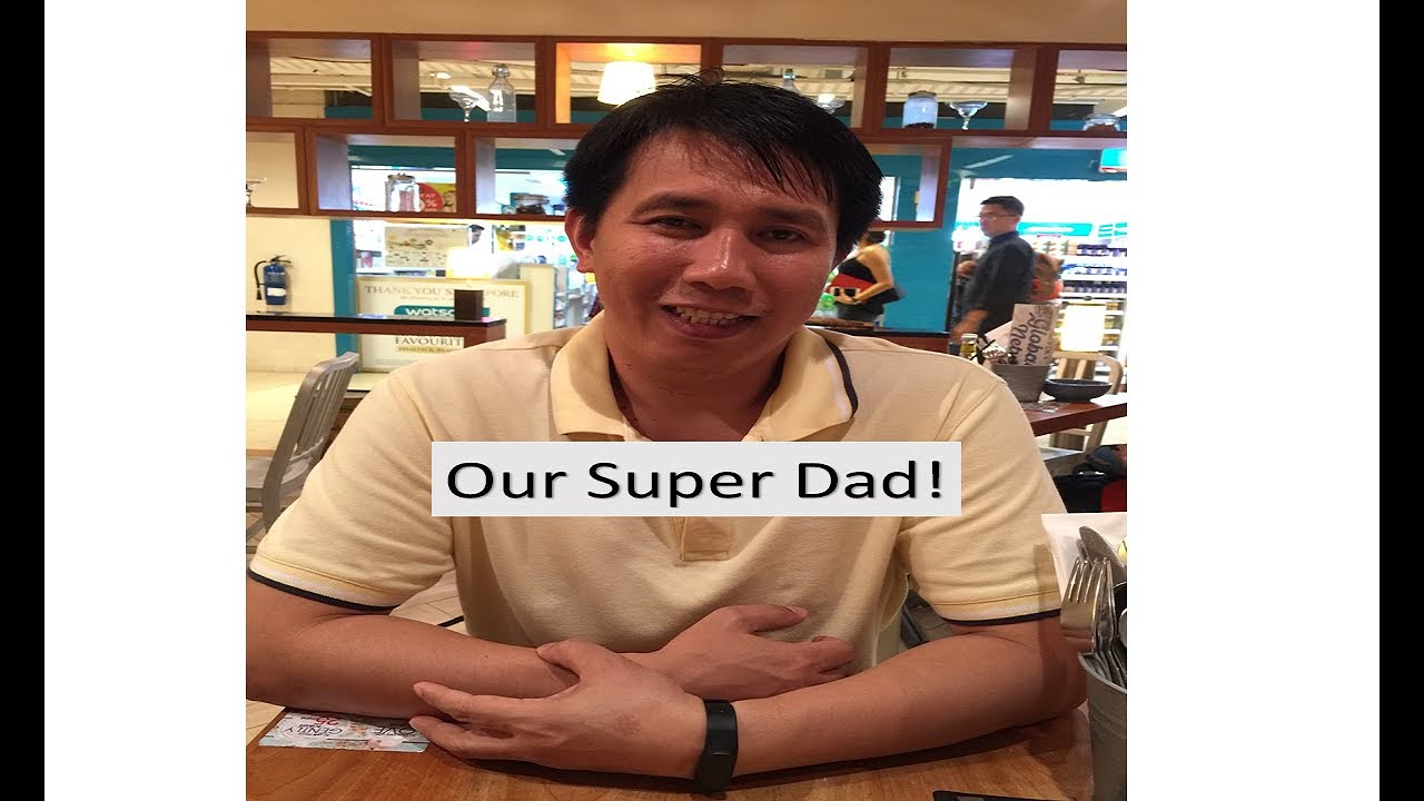 Caslyn's Super Dad's special day!