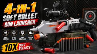 #189 - 4-in-1 Soft Bullet Gun Launcher for Kids screenshot 2