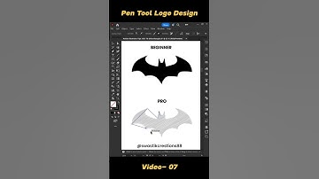 Logo Design Hacks in Adobe Illustrator | Pen Tool Tutorial 2025 🔥✨️ #editing #viral #reels