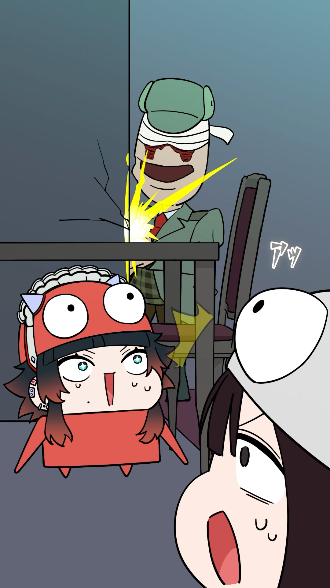 Hand-drawn cutout] R.E.P.O. Hilarious episode! A hellish word