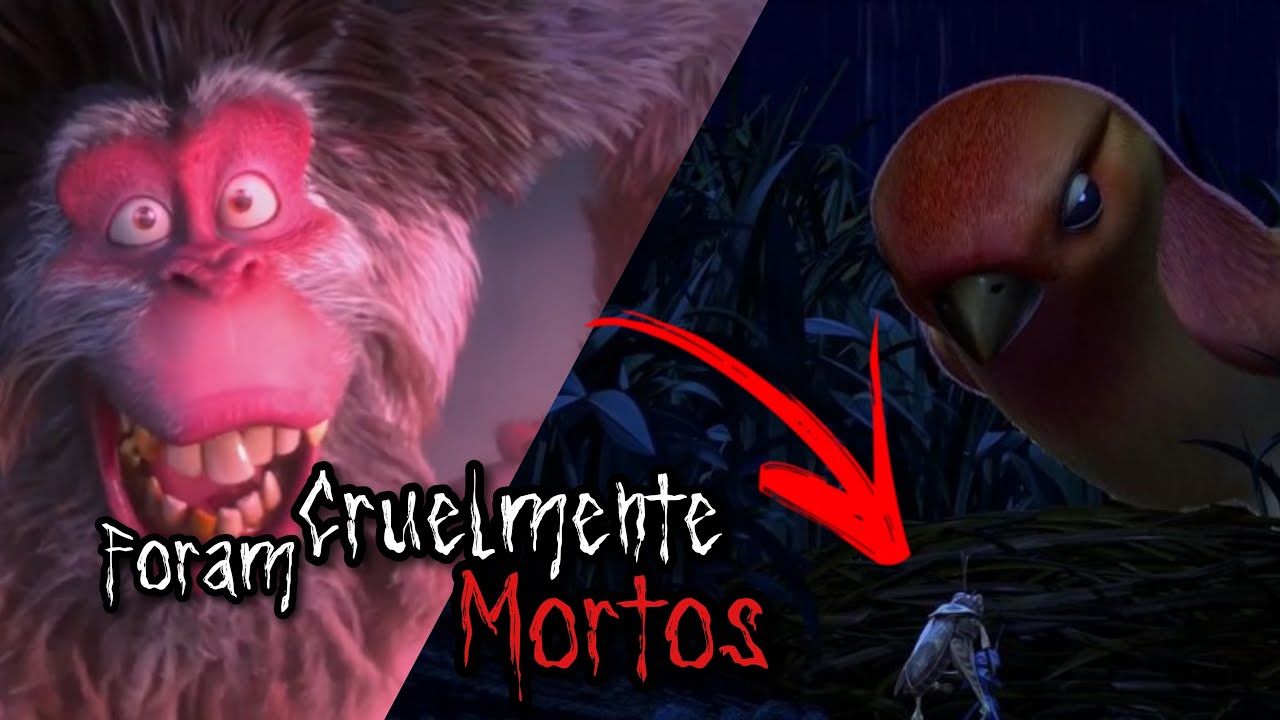 Os Fins Mais Brutais de Vilões em Desenhos Animados 😥