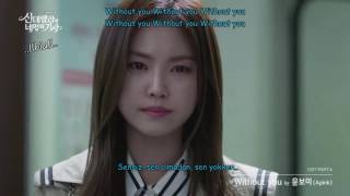 (Cinderella and 4 Knights OST Part 4) Yoon Bomi(Apink) - Without You Türkçe Altyazılı (Han/Rom)