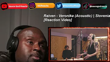 Raiven - Veronika (Acoustic) | Slovenia 🇸🇮 | Official Video | Eurovision | REACTION