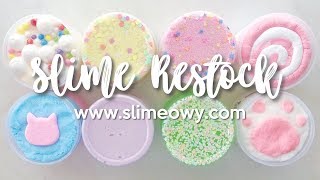 SLIME RESTOCK: NEW DIY CLAY, CLOUD, & JUMBO FLOAM! May 18th screenshot 5