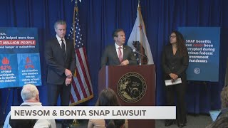 SNAP Latest: Newsom, Bonta to sue Trump Administration