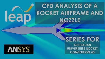 CFD Analysis of a Rocket Airfame and Nozzle Rocket #3