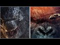 Godzillas ROAR AGAINST KONGS ROAR, but GODZILLA VS KONG VERSION  1080P, 60FPS.