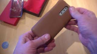 Video Review - Noreve Nokia 8 rear shell leather cover review. #Nokia8 #Noreve screenshot 5