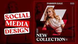 Social Media Fashion Design in Photoshop