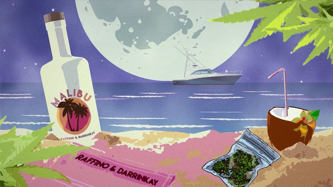Raffino, Darrinkay - Malibu (Official Animated Video)