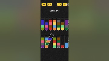 Water Sort Puzzle Level 841 Walkthrough Solution Android/iOS 💦