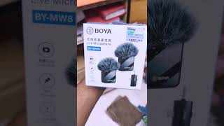 💥  Boya BY - MW 8 3in1 wireless microphone review 🥰#shorts #wirelessmicrophone #mfahimbd
