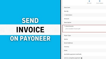 How to Send Invoice on Payoneer (Full Guide)