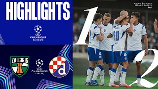 Kauno Žalgiris vs GNK Dinamo Zagreb (1-2) Highlights | UEFA Champions League 2026/27