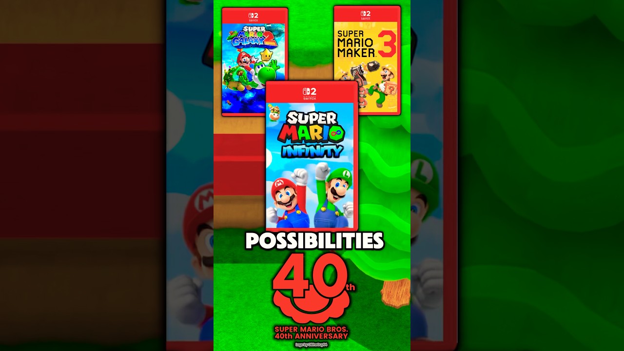 WHAT WILL BE MARIO’S 40TH ANNIVERSARY GAME?!!? 