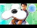 DIY Giant BATH BOMB FIDGET SPINNER! How To Make Rare Bath Bomb Fidget Spinner Toys & Tricks